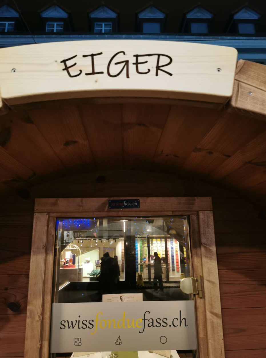 Eiger Fondue Fass