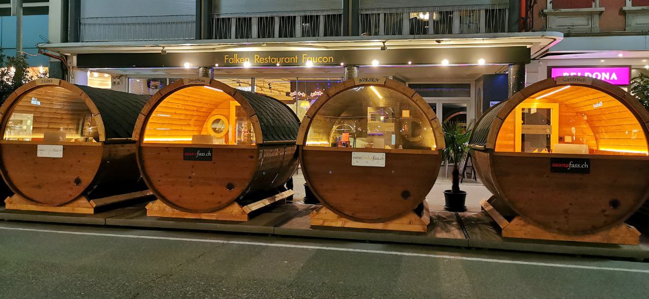 Fonduefass Biel das outdoor fondue